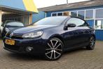 Volkswagen Golf Cabriolet 1.4 TSi "Highline" Cruise - Leder, Auto's, Voorwielaandrijving, Euro 5, Gebruikt, Zwart