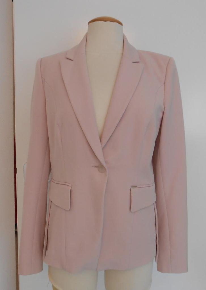 Superstar blazer lichtroze mt 40, Kleding | Dames, Jasjes, Kostuums en Pakken, Gedragen, Jasje, Maat 38/40 (M), Roze, Ophalen of Verzenden