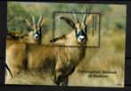 malawi 2009 pf blok antilope wildlife zoogdieren, Ophalen of Verzenden, Postfris, Dier of Natuur