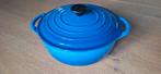 Le Creuset cocotte 22cm in zeer goede staat, Gietijzer, Ophalen of Verzenden, Zo goed als nieuw, Keramische plaat