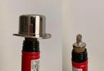 Vintage verzilverde flessenstop en schenkkurk Hoge Hoed, Antiek en Kunst, Curiosa en Brocante, Ophalen of Verzenden