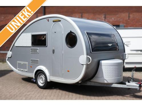 T@B / Tabbert 400 TD Mover Voortent WC Pano 1300KG, Caravans en Kamperen, Caravans, Bedrijf, tot en met 4, 750 - 1000 kg, Treinzit