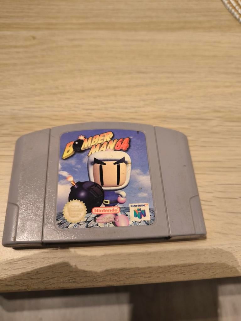 Bomberman 64 - Nintendo 64 - Losse Cassette, Spelcomputers en Games, Games | Nintendo 64, Gebruikt, 1 speler, Ophalen of Verzenden