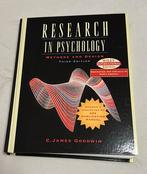 Research in psychology, Ophalen of Verzenden, Gelezen, C. James Goodwin