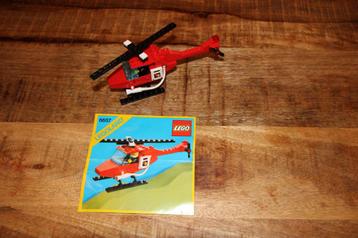 LEGO Fire Patrol Copter, setnr. 6657 beschikbaar voor biedingen
