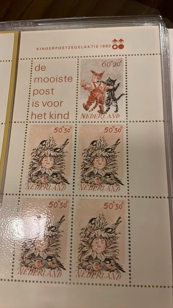 Kinderpostzegels 1982 tm 2007, Postzegels en Munten, Postzegels | Nederland, Postfris, Na 1940, Verzenden