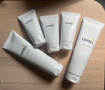 Loveli sun cream - zonnebrand -SPF 30 beschikbaar voor biedingen