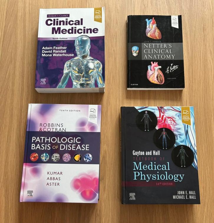 Geneeskunde boeken - Anatomie, Fysiologie, Pathologie, Kumar, Boeken, Schoolboeken, Gelezen, Overige niveaus, Ophalen