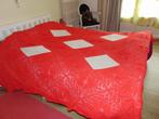 Vintage gehaakte bedsprei, Ophalen of Verzenden, Huis en Inrichting