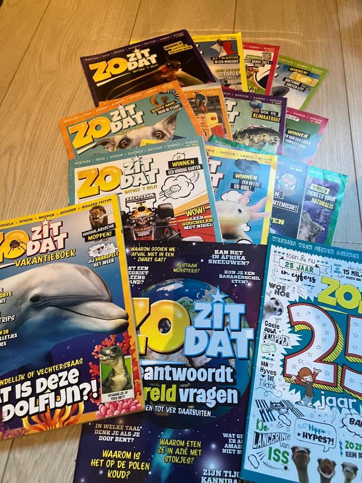 Kindertijdschrift Zo zit dat, 2021, Boeken, Tijdschriften en Kranten, Zo goed als nieuw, Wetenschap en Natuur, Ophalen of Verzenden