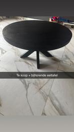 Eettafel + salontafel, Huis en Inrichting, Tafels | Eettafels, Gebruikt, 150 tot 200 cm, Rond, Ophalen of Verzenden