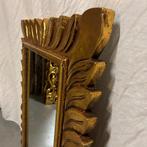 Spiegel – houten lijst goud - 80 x 60 cm - TTM Wonen, Www.ttmwonen.nl, Nieuw, Ophalen of Verzenden, Info@ttmwonen.nl