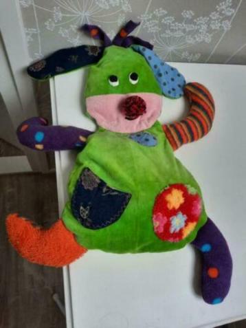 Handgemaakte Grote Zachte Fleurige Knuffel 65 cm. beschikbaar voor biedingen