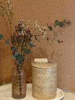 Keramiek "tampon" pot, Huis en Inrichting, Ophalen of Verzenden, Nieuw, Rond, Hout