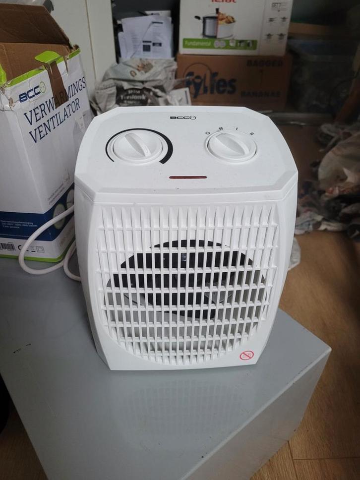 BCC Verwarming Ventilator - Nieuw in doos!, Huis en Inrichting, Kachels, Nieuw, Vrijstaand, Overige soorten, Elektrisch, Ophalen of Verzenden