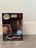 Funko pop STAR WARS – DARKSIDE – DARTH MAUL #410 CHROME, Ophalen of Verzenden, Gebruikt