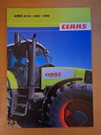 Folder Claas Ares 616, 656 en 696 Nederlandstalig, Ophalen of Verzenden, Gelezen, Tractor en Landbouw