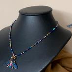 Robijn lapis lazuli vlinder geluk beschermt SALE, Ophalen of Verzenden, Nieuw, Steen of Mineraal, Met edelsteen