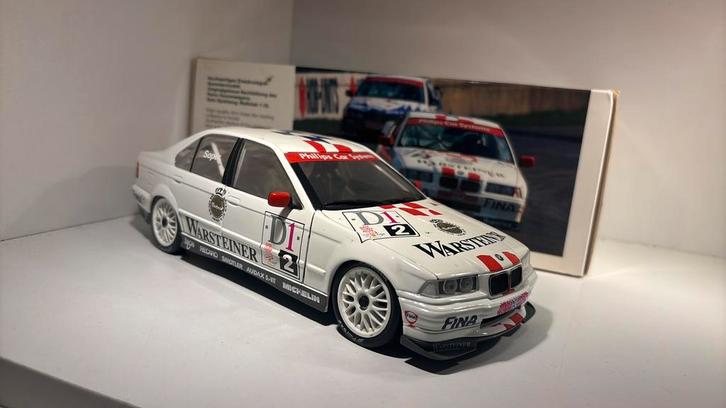 Bmw 320i renn tourenwagen warsteiner ut models 1.18, Hobby en Vrije tijd, Modelauto's | 1:18, Zo goed als nieuw, Overige merken
