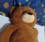Teddybeer bruin, Kinderen en Baby's, Speelgoed | Knuffels en Pluche, Ophalen, Zo goed als nieuw, Beer