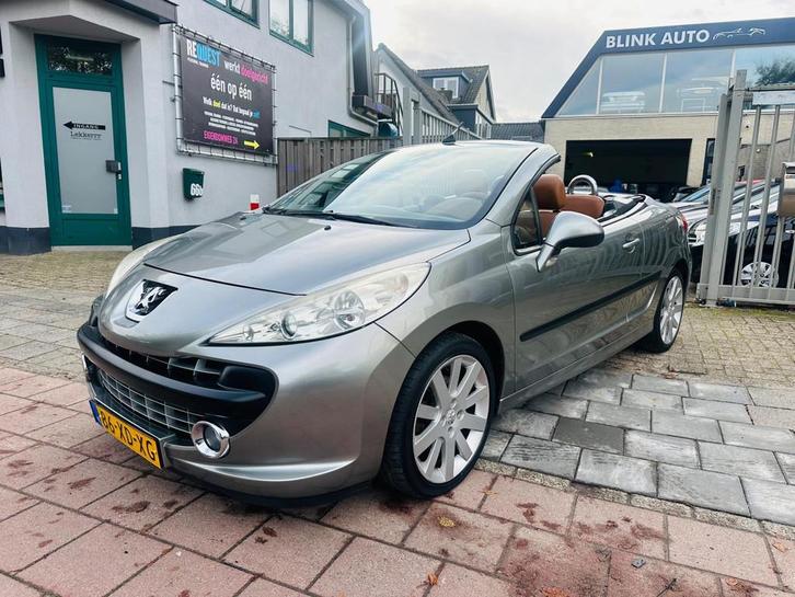 Peugeot 207 CC 1.6-16V T Féline Cabriolet Leder Apk, Auto's, Peugeot, Bedrijf, Te koop, ABS, Airbags, Airconditioning, Boordcomputer