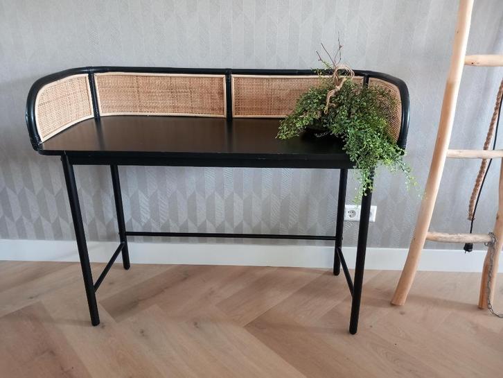 Bureau sidetabel webbing, Huis en Inrichting, Bureaus, Zo goed als nieuw, Bureau, Ophalen