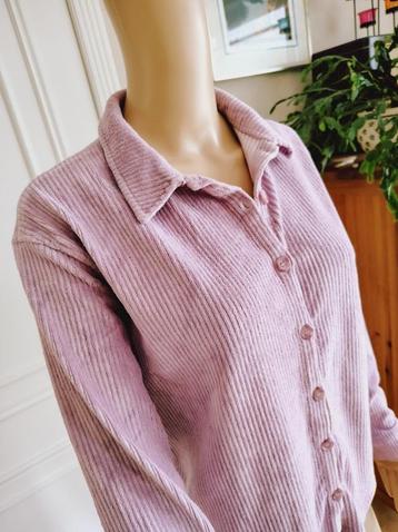 roze floeren blouse van amy & ivy   beschikbaar voor biedingen
