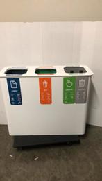 Binbin prullenbak gescheiden compartiment, Huis en Inrichting, Ophalen, Gebruikt, Wit