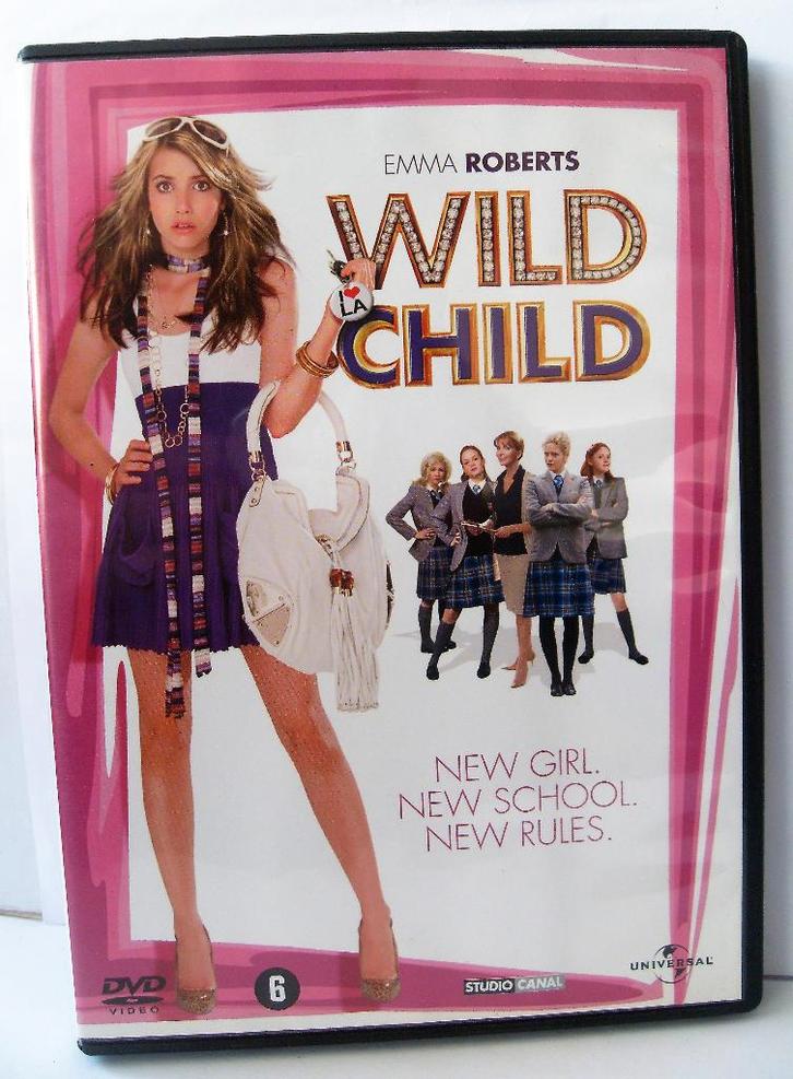 Wild Child (originele dvd)  Emma Roberts, Cd's en Dvd's, Dvd's | Komedie, Gebruikt, Overige genres, Vanaf 6 jaar, Ophalen of Verzenden