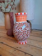 SissyBoy leopard vaas, Huis en Inrichting, Woonaccessoires | Vazen, Ophalen, Aardewerk of Porselein, Oranje, Zo goed als nieuw