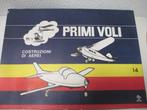 BRAL Vintage Plane Italy TIN Modelkit Primi Voli, Hobby en Vrije tijd, Modelbouw | Vliegtuigen en Helikopters, Overige merken