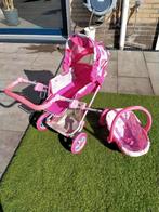Leuke poppen wagen met maxi cosi baby born, Kinderen en Baby's, Speelgoed | Poppen, Ophalen, Gebruikt, Babypop