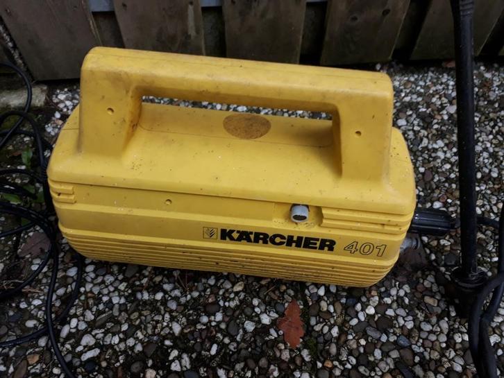 Hogedrukspuit Kärcher 401, Tuin en Terras, Hogedrukreinigers, Gebruikt, Elektrisch, Ophalen of Verzenden