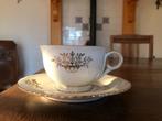 Oud / vintage Bavaria Winterling theeservies wit met goud, Ophalen, Gebruikt, Overige stijlen, Porselein