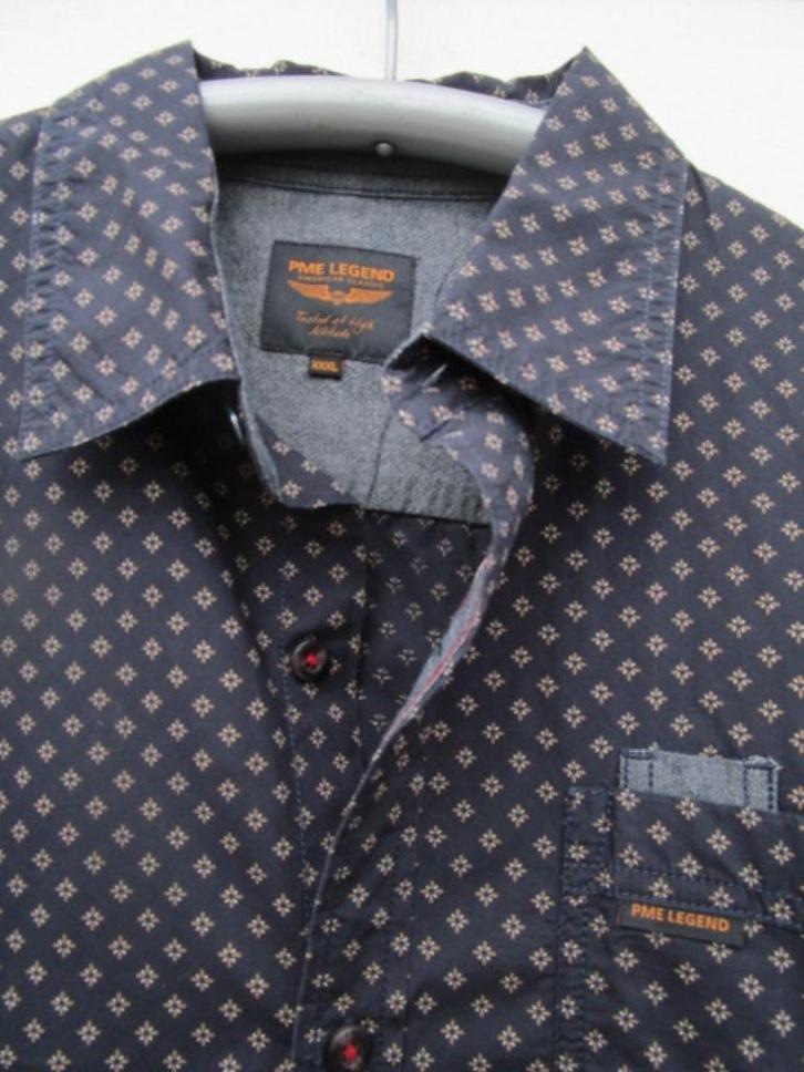 Modern en ruim PME Legend overhemd, maat XXL, Kleding | Heren, Overhemden, Zo goed als nieuw, Overige halswijdtes, Blauw, Ophalen
