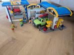 Playmobil Garage met Tankstation (70201, 70202), Kinderen en Baby's, Speelgoed | Playmobil, Ophalen of Verzenden, Gebruikt, Complete set