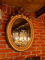 Antieke strik spiegel (ca. 70cm), Ophalen, Rechthoekig, Minder dan 50 cm