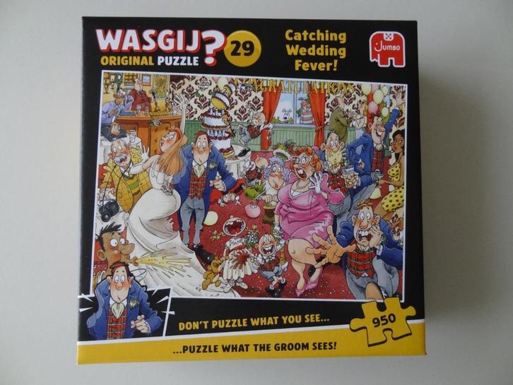 Puzzels Wasgij 950 en 1000 stukjes, Hobby en Vrije tijd, Denksport en Puzzels, Zo goed als nieuw, Legpuzzel, 500 t/m 1500 stukjes