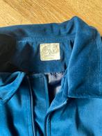 Blauwe fluweel college jas,  14 jaar - Sjiek!, Ophalen of Verzenden, Zo goed als nieuw, Jongen of Meisje, Jas