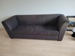 Grijze stoffen bank - Driepersoons, Huis en Inrichting, Gebruikt, Driepersoons, 75 tot 100 cm, Ophalen of Verzenden