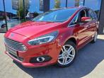 Ford S-Max 160PK Titanium 7 Persoons NAV ParkPilot Led Carpl, Voorwielaandrijving, Zwart, 4 cilinders, 7 stoelen
