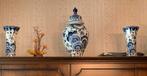 Kaststel 3 delig / Delftsblauw handgeschilderd, Antiek en Kunst, Antiek | Keramiek en Aardewerk, Ophalen