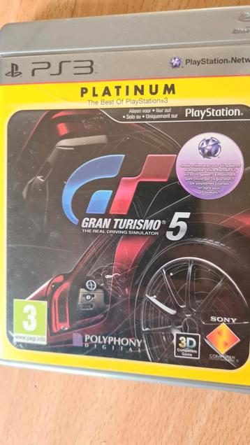 Gran Turismo 5 - PS3 Platinum Editie beschikbaar voor biedingen
