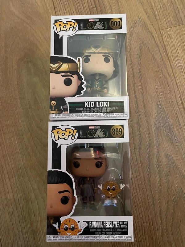 Funko - Kid Loki 900/Ravonna Renslayer with miss minutes 899, Verzamelen, Poppetjes en Figuurtjes, Zo goed als nieuw, Ophalen of Verzenden