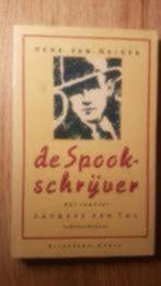 Spookschrijver - van Gelder, Ophalen of Verzenden, Zo goed als nieuw, Nederland