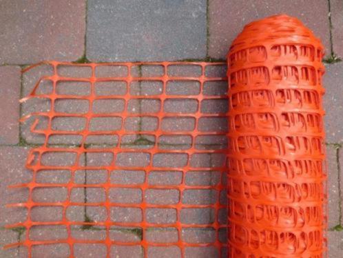 Oranje afzetgaas/skipistegaas 1 x 50 meter., Tuin en Terras, Gaas en Draad, Nieuw, Gaas, 20 meter of meer, Ophalen