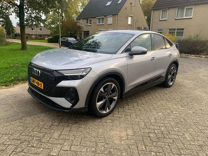 Audi Q4 sportback S-line 35 e-tron 55 kWh 2022, Auto's, Audi, Particulier, Q4 e-tron, ABS, Achteruitrijcamera, Adaptieve lichten