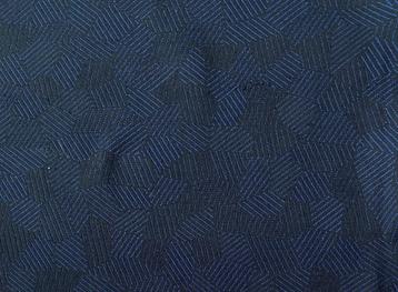 Kvadrat Febrik Razzle Dazzle 796; kobalt+zwart; 7,3 meter beschikbaar voor biedingen
