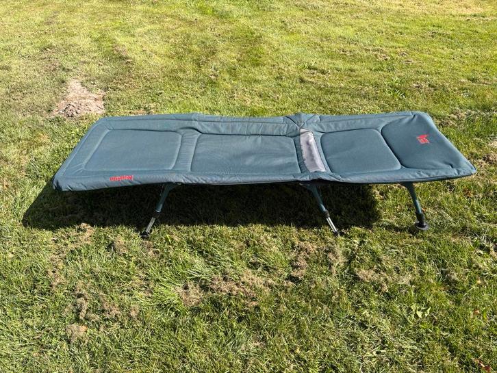 (2 stuks) Stretcher ligbed opklapbed campingbed Redwood, Tuin en Terras, Ligbedden, Zo goed als nieuw, Aluminium, Verstelbaar
