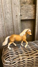Schleich haflinger merrie (met vaantje), Ophalen of Verzenden, Zo goed als nieuw, Paard, Beeldje of Figuurtje